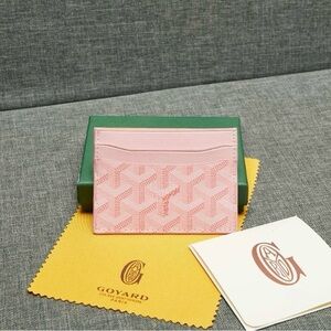 Goyard Pink cardholder    Very rare